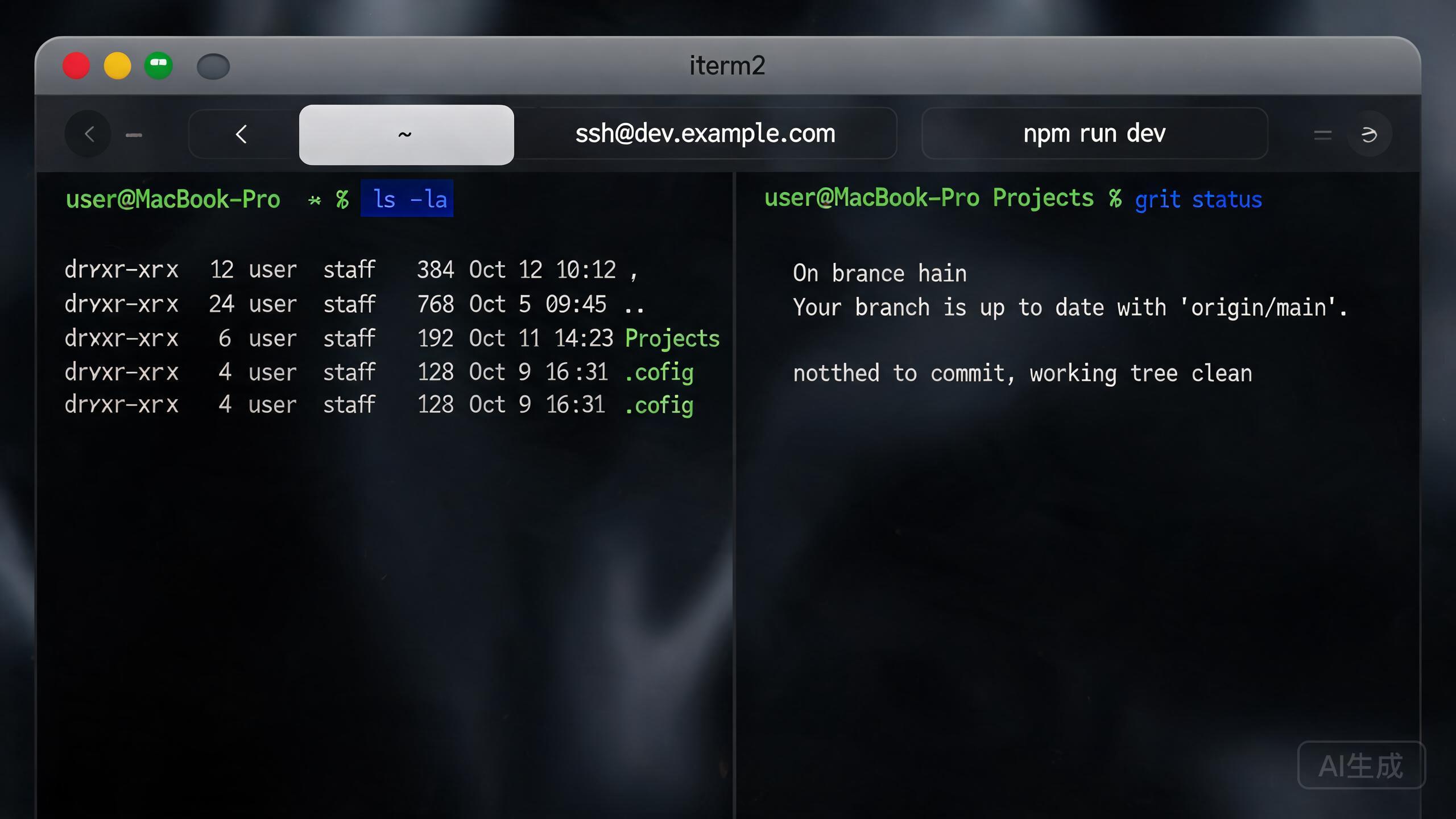 iTerm2 界面预览