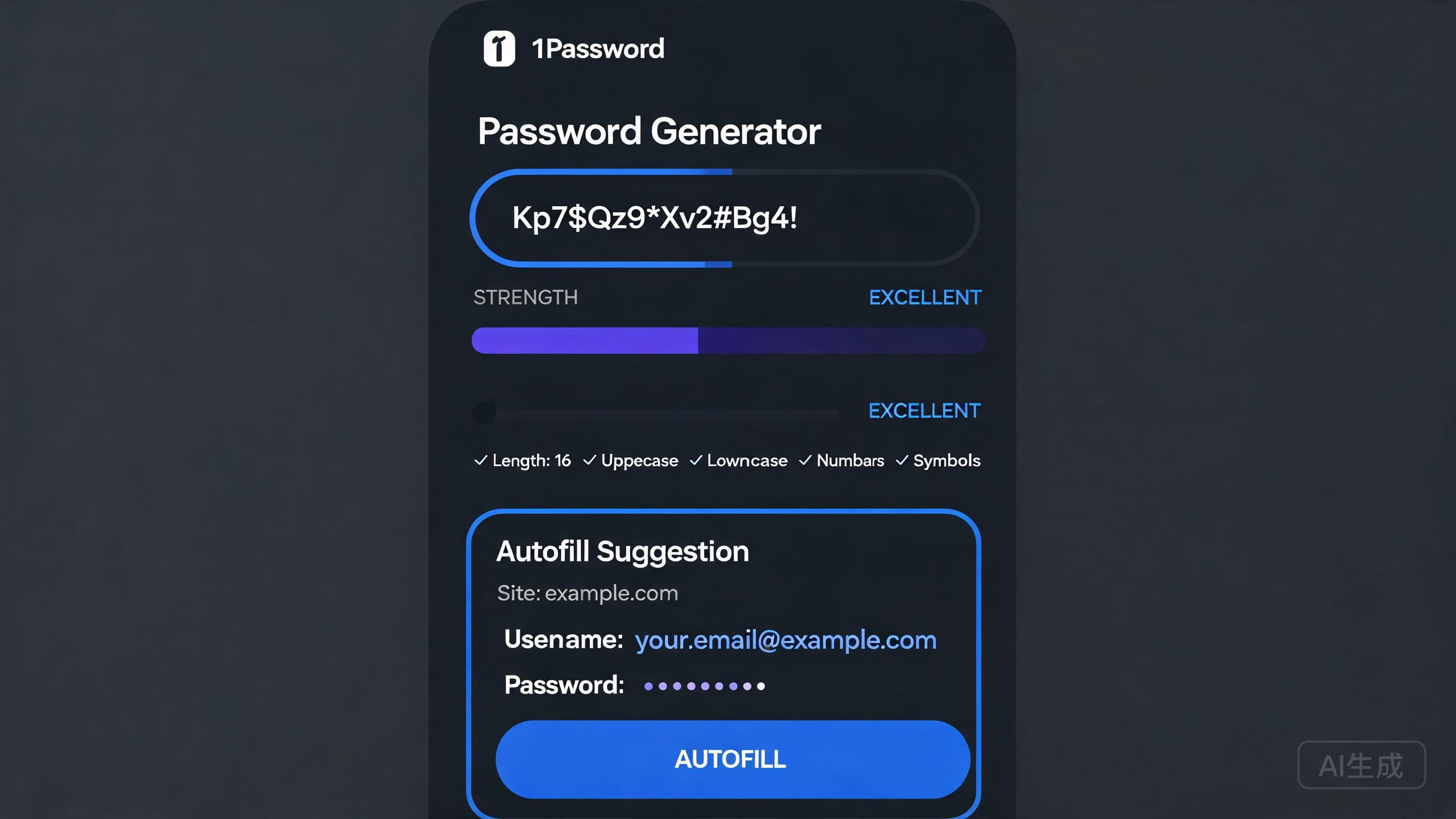 1Password 截图 3