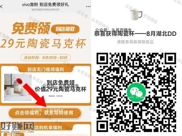 限湖北地区 V扫VIVO先领券