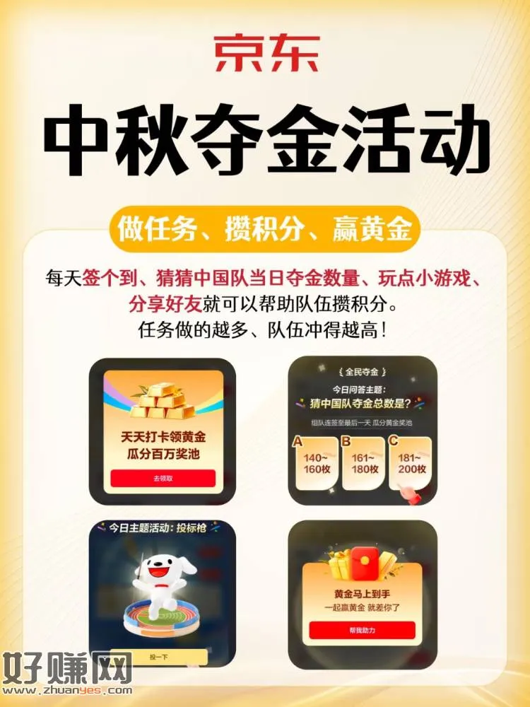 京东搜领黄金666 明天活动开始