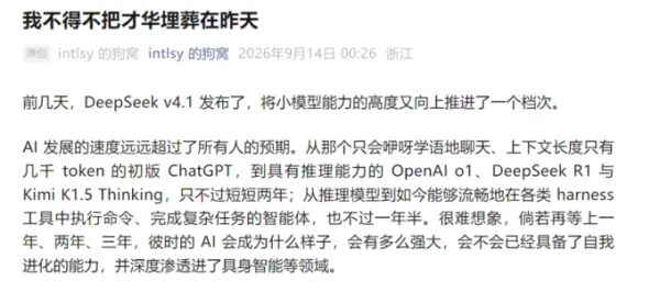 DeepSeek核心工程师长文：我不得不把才华埋葬在昨天