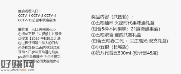 预告!中秋五粮液来了‼