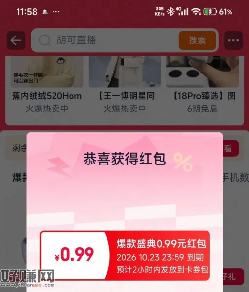 淘宝试试 目前0.99反馈很多