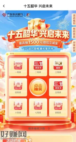 华兴银行弹窗，之前很多人都开过这个，应该保底3ljj